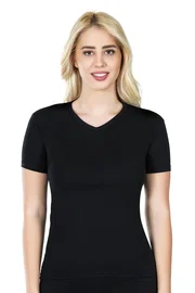 Derya Kurşun Yarım Kol V Yaka Kadın Tişört Derya Kurşun 227