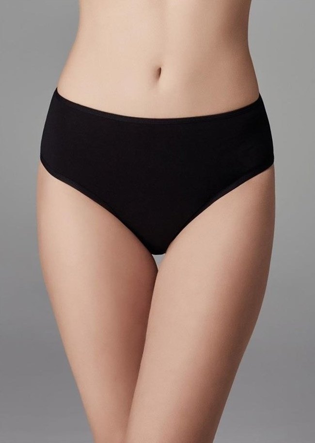 Yüksel Bel 3lü Slip Siyah-Beyaz-Ten Eros ERSK710