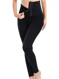 Form Angel Agraflı Yüksek Bel Korse Tayt Form Angel 5520