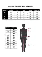 Akbeniz Erkek Önden Düğmeli Cepli Uzun Kollu Pijama Takımı 6768 Lacivert görsel 4