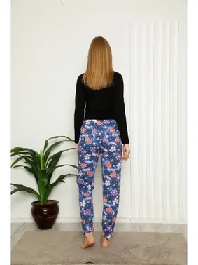 Akbeniz Akbeniz Kadın Pamuklu Alt Pijama 27391 - Alternatif Görünüm