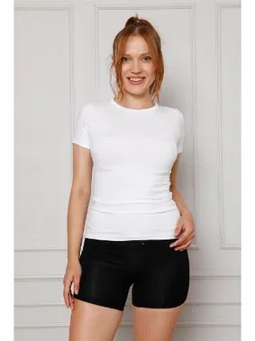 Akbeniz Akbeniz Kadın Penye Boxer 5870