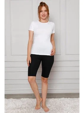 Akbeniz Akbeniz Microfiber Diz Üstü Tayt 5867