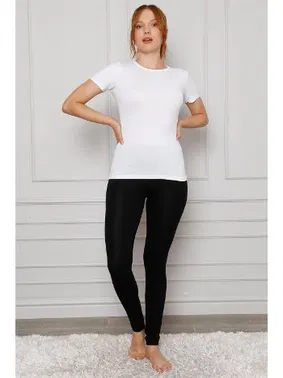 Akbeniz Akbeniz Penye Likralı Tayt 5874P