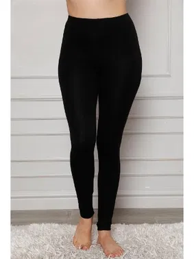 Akbeniz Akbeniz Penye Likralı Tayt 5874P - Alternatif Görünüm