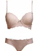 Pierre Cardin Angel Push Up Dantelli Regular Sütyen Takım 4561 Pudra görsel 6