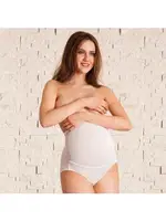 Pamuk ve Modal Kumaş Yüksek Bel Hamile Külodu Anıl 2588 Beyaz görsel 4