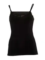 Anıt Bayan Askılı Dantelli Atlet 2174 Siyah detay görünüm