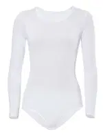 Anıt Likralı Uzun Kol Body 4058 Beyaz