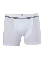 Anıt Çizgili Licralı Erkek Boxer 1252 Beyaz görsel 4