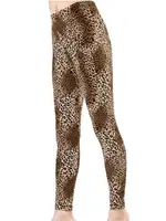 Anıt Kız Çocuk Leopar Tayt 4621 Baskılı