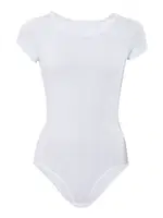 Anıt Likralı Kısa Kol Body 4057 Beyaz