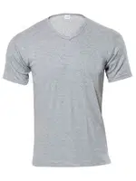 Anıt Ribana V Yaka Kollu 1109 Gri detay görünüm