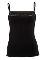 Anıt Likralı Dantelli ip Askılı Atlet 2120 Siyah detay görünüm