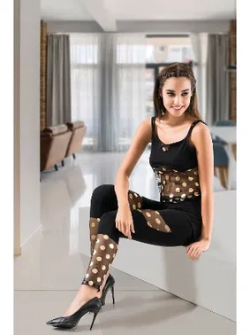 Derya Kurşun Askılı Kadın Tayt Takım Derya Kurşun 1501 - Alternatif Görünüm