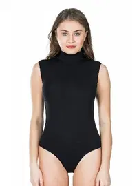 Derya Kurşun Balıkçı Yaka Çıtçıtlı Kadın Body Derya Kurşun 319