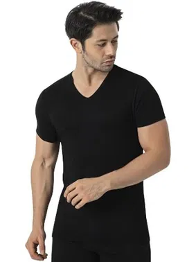 Lüx DRM Bambu Kısa Kollu V Yaka Fanila Atlet Lüx DRM 3905 - Alternatif Görünüm