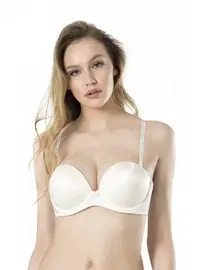 Fabony Basic Duble Dolgulu Straplez Sütyen Fabony 3040