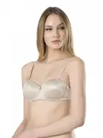 Basic Sırtı Şeffaf Boş Cup Tek Sütyen Fabony 3021 Ten farklı açı