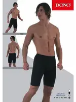 Battal Büyük Beden Uzun Boxer 1151 Siyah detay görünüm