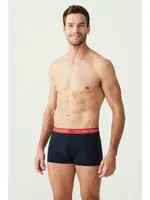 Bel Lastiği Renkli Kısa Paça 3lü Boxer U.S. Polo Assn. 80253 Lacivert görsel 9