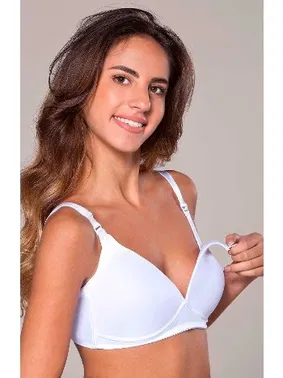 Godewo Beyaz Balensiz Soft Cup Emzirme Sütyeni Mammabra Godewo MB9129