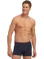 Biyeli Düşük Bel Renkli Boxer 3lü Paket U.S. Polo Assn. 80178 Görsel görsel 5