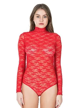 Derya Kurşun Boğazlı Dantelli Çıtçıtlı Kadın Body Derya Kurşun 328