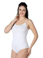 Çıtçıtlı İnce Askılı Body Emay 1415 Beyaz farklı açı