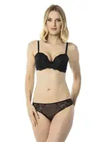 Dantel Sütyen Takım Godewo TK20223 Siyah görsel 4