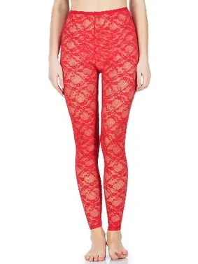 Derya Kurşun Dantelli Kadın Tayt Derya Kurşun 419 - Alternatif Görünüm