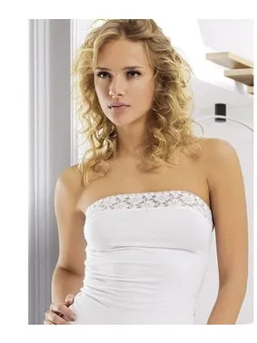 Derya Kurşun Dantelli Straplez Kadın Atlet Derya Kurşun 247