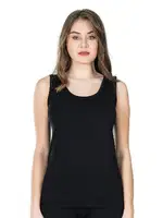 Dekolte Güpürlü Kadın Atlet Derya Kurşun 175 Siyah detay görünüm