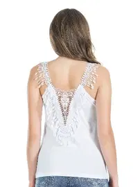 Derya Kurşun Dekolte Güpürlü Kadın Atlet Derya Kurşun 178