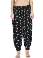 Desenli Manşetli Şalvar Derya Kurşun D02 Çok Renkli