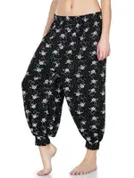 Desenli Manşetli Şalvar Derya Kurşun D02 Çok Renkli farklı açı