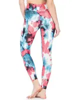 Desenli Yüksek Bel Kadın Tayt Derya Kurşun 0606 Desen 03 farklı açı