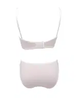 Destekli Bralet Sütyen Takımı NBB 4742 Beyaz görsel 4