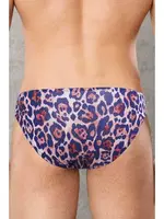 Doreanse Erkek Leopink Desenli Slip Külot 1266 Leopink detay görünüm