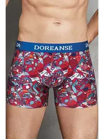 Doreanse Doreanse Erkek Modal Baskılı Normal Paça Boxer 1703