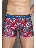 Doreanse Erkek Modal Baskılı Normal Paça Boxer 1703 Punk Kafa