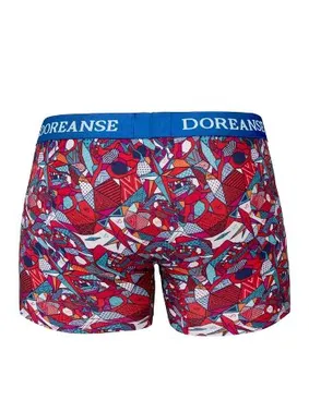 Doreanse Doreanse Erkek Modal Baskılı Normal Paça Boxer 1703 - Alternatif Görünüm