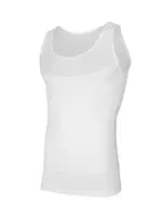 Doreanse Erkek Pamuklu Göğüs Sıkıştırma ve Vücut Şekillendirici Atlet Korse 5965P Beyaz detay görünüm