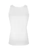 Doreanse Erkek Pamuklu Göğüs Sıkıştırma ve Vücut Şekillendirici Atlet Korse 5965P Beyaz farklı açı