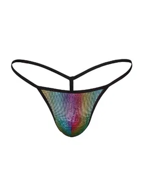 Doreanse Doreanse Erkek Polyamid Çok Renkli Parlak Tanga String 1300 - Alternatif Görünüm