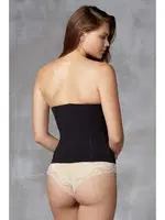 Dorease Kadın Pamuklu Bel Korse 5940 Siyah detay görünüm