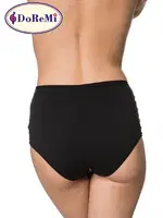 DoReMi Kenarları Dantelli Yüksek Bel Külot Siyah görsel 5