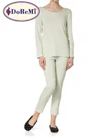 Su Yeşili Uzun Kol Doremi Pijama Takımı Su Yeşili detay görünüm