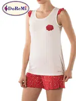 DoReMi Mini Şort Bayan Pijama Takımı farklı açı