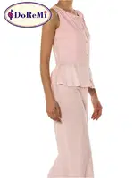 DoReMi Kolsuz Kadın Pijama Takımı Toz Pembe farklı açı